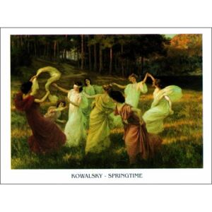 Obraz, Reprodukce - Kowalsky - Springtime, (30 x 24 cm)