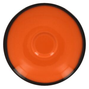 Lea podšálek kulatý 15 cm - oranžová