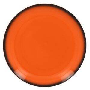 Lea talíř mělký kulatý 18 cm - oranžová