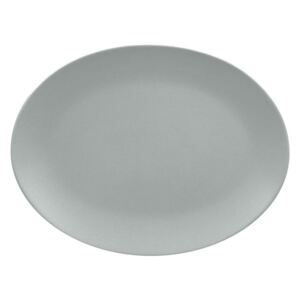 Neofusion Mellow talíř oválný 36 x 27 cm - šedá