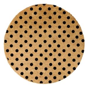 Kulatá rohožka Artsy Doormats Dots, ⌀ 70 cm