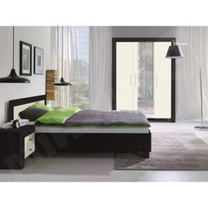 Nábytek do ložnice Car III, Barva: milano / krém, Rozměr postele: 140x200
