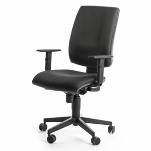 Kancelářská židle FLUTE s područkami nosnost 130 kg, záruka 3 roky
