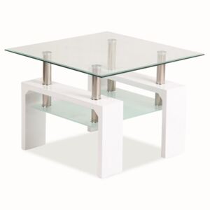 Konferenční stolek LISA D BASIC - bílý