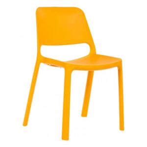 Jídelní židle Pixel BR oranžová