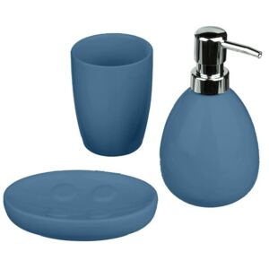 Koupelnové doplňky MARINE, barva modrá