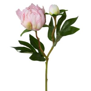 Umělá květina pivoňka Gasper, výška 46 cm, růžová