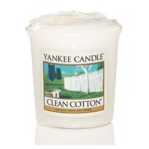 Vonná votivní svíčka Yankee Candle Clean Cotton 49g/15hod