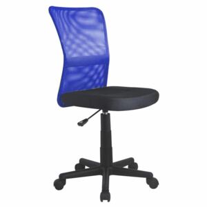 Dětská síťovaná židle Dingo, modrá/černá