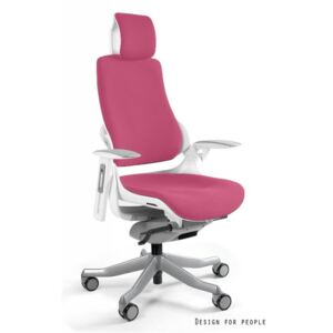 Do týdne u Vás - Kancelářská židle Wau textilní materiál (různé barvy) - konstrukce bílá