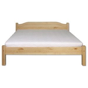 Dřevěná postel 120x200 cm s možností výběru moření typ KL106 KN095