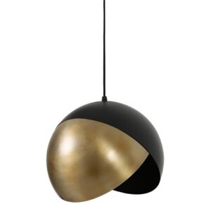Light&Living Závěsná lampa Namco 20 cm černá/starožitná bronzová