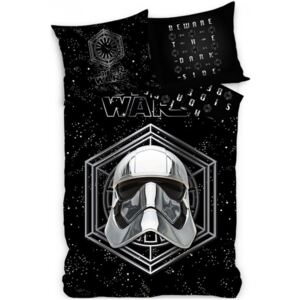 Carbotex • Bavlněné ložní povlečení Star Wars - Hvězdné války - motiv The Dark Side - 100% bavlna - 70 x 90 cm + 140 x 200 cm