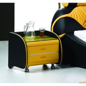 Moderní noční stolek - Ferrara Barva: Šedá