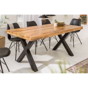 Jídelní stůl IRONIC X 160 cm - přírodní