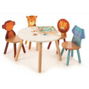 Dřevěný stůl Animal (židličky lze dokoupit)