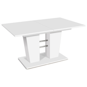 Jídelní stůl rozkládací Brenda, 180 cm, bílá
