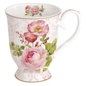 Porcelánový hrnek Floral Damask