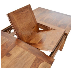 Rozkládací stůl 140/180x90 z mangového dřeva, Mango natural