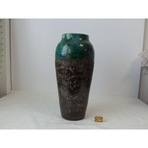 Keramická Váza Mira zelená 23x23x50cm GO