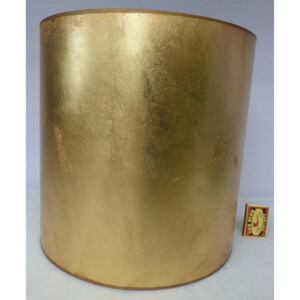 Stínidlo na lampu válcové zlaté 30x30x30cm TI