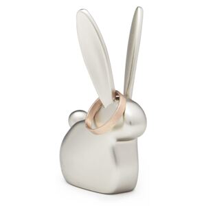 Šperkovnice ve tvaru králíka Umbra Anigram Bunny | matná stříbrná