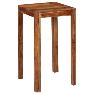 Barový stůl 60 x 60 x 107 cm masivní sheeshamové dřevo