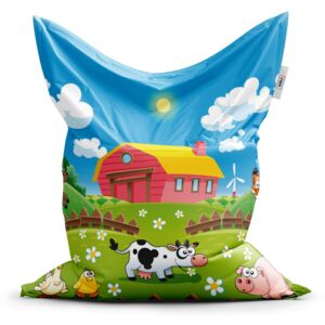 Sedací vak SABLO - Farma 200x140 cm