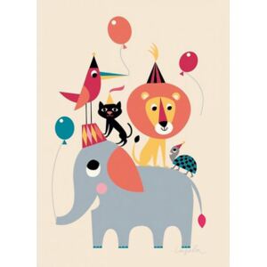 OMM Design Plakát 50x70 Animal Party