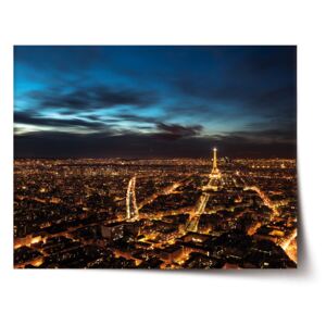 Plakát SABLO - Noční Paříž 90x60 cm