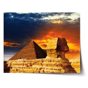 Plakát SABLO - Pyramidy 120x80 cm