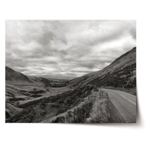 Plakát SABLO - Černobílé údolí 60x40 cm