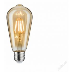 LED žárovka Rustika (ST64) 5W E27 zlatá 230V teplá bílá - PAULMANN