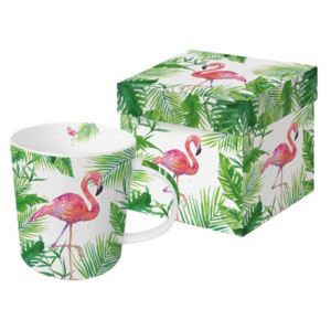 Hrnek v krabičce Tropical Flamingo - 0,3L