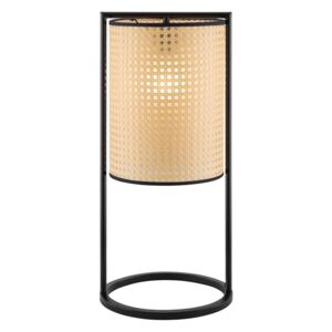Béžová stolní lampa Fischer & Honsel Tyler, výška 56 cm