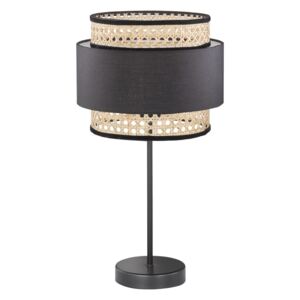 Černo-béžová stolní lampa Fischer & Honsel Tape