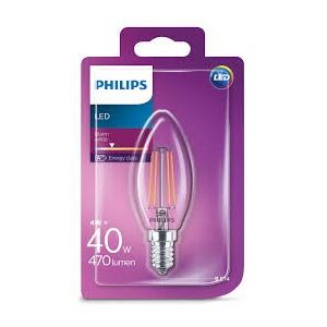 Philips Žárovka LED svíčka, 4W, E14, teplá bílá
