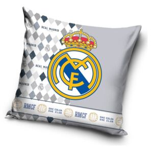 Carbotex Povlak na polštářek 40 × 40 cm – Real Madrid Grey Side