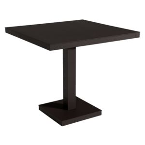 Stůl Barcino 80x80 cm středová podstava - černý