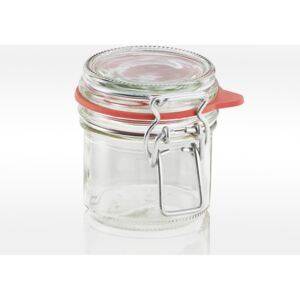 LEIFHEIT Zavařovací sklenice s klipem a těsnící gumou 370 ml