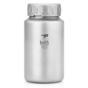 Láhev Keith Titanium Sport Bottle 900 ml Barva: šedá