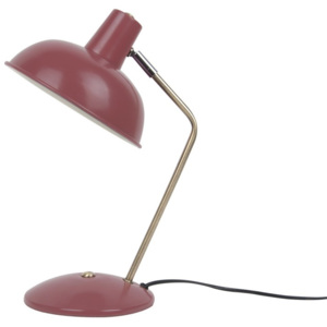 Červená stolní lampa Leitmotiv Hood