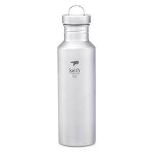 Láhev Keith Titanium Sport Bottle 700 ml Barva: šedá
