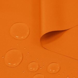 Voděodolná látka oranžová, šířka 160 cm Oranžová