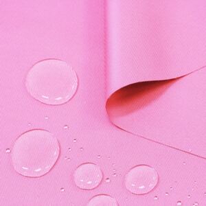 Voděodolná látka světle růžová, šířka 160 cm Růžová