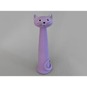 Kočka Ágnes - fialová - velká