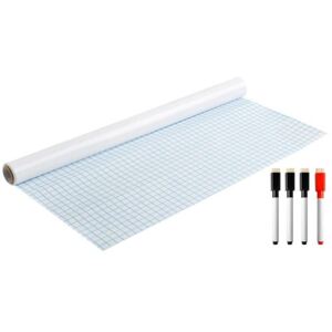 ISO Samolepicí kreslící tabule PVC 200x45 cm, bílá, 8489