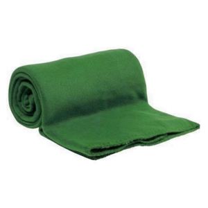 Fleecová deka tmavě zelená