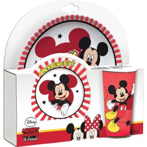 Sada dětského nádobí Mickey Mouse 3-díly DISNEY