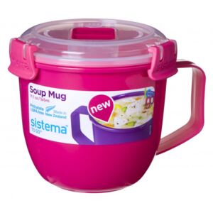 Hrnek Sistema Small Soup Mug Color Barva: růžová